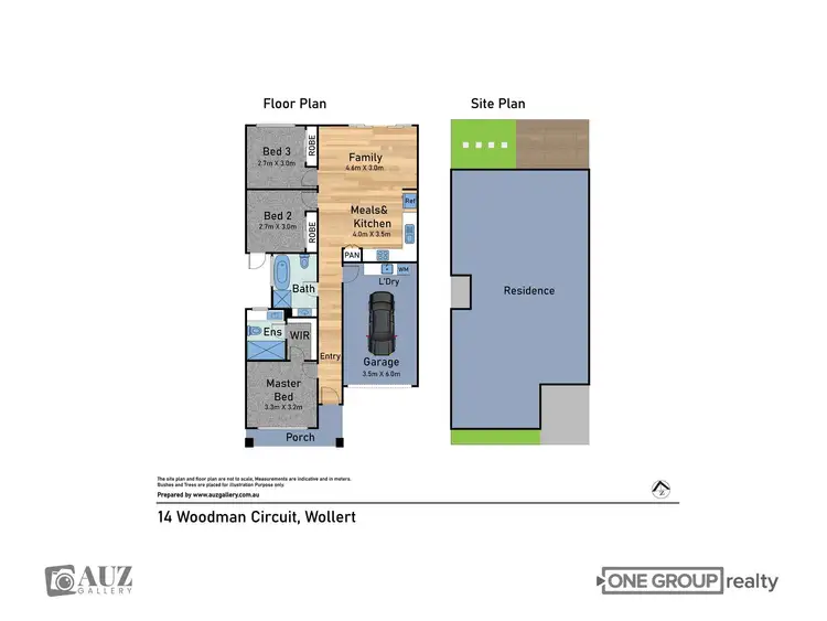 Floorplan of Homely house listing, 14 Woodman Circuit, Wollert VIC 3750