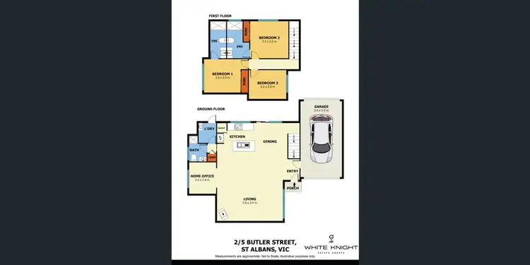 Floorplan of Homely unit listing, 2/5 Butler Street, St Albans VIC 3021