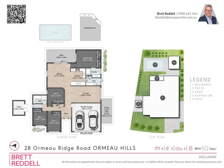 Floorplan of Homely house listing, 28 Ormeau Ridge Rd, Ormeau Hills QLD 4208