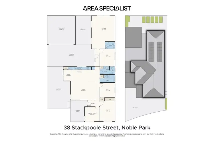 Floorplan of Homely house listing, 38 Stackpoole Street, Noble Park VIC 3174