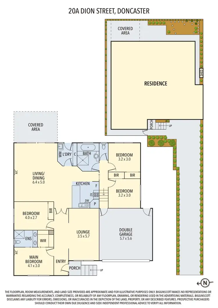 Floorplan of Homely house listing, 20A Dion Street, Doncaster VIC 3108
