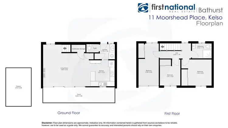 Floorplan of Homely townhouse listing, 11 Moorshead Place, Kelso NSW 2795