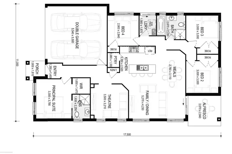 Floorplan of Homely house listing, 9 Sandhill Rise, Cobbitty NSW 2570