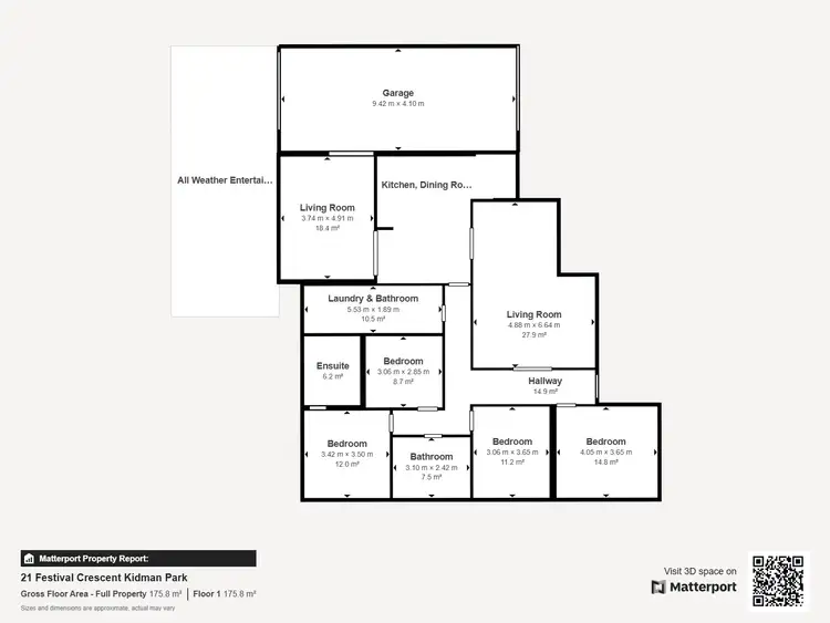Floorplan of Homely house listing, 21 Festival Crescent, Kidman Park SA 5025