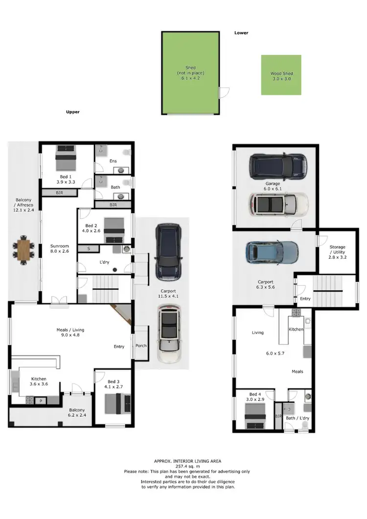 Floorplan of Homely house listing, 22 Alrima Court, Bright VIC 3741
