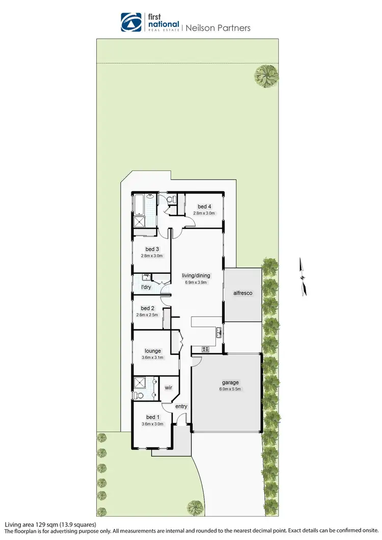 Floorplan of Homely house listing, 67 Willandra Circuit, Warragul VIC 3820