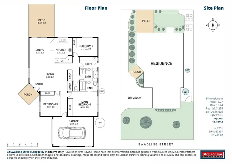 Floorplan of Homely villa listing, 32 Swadling Street, Long Jetty NSW 2261