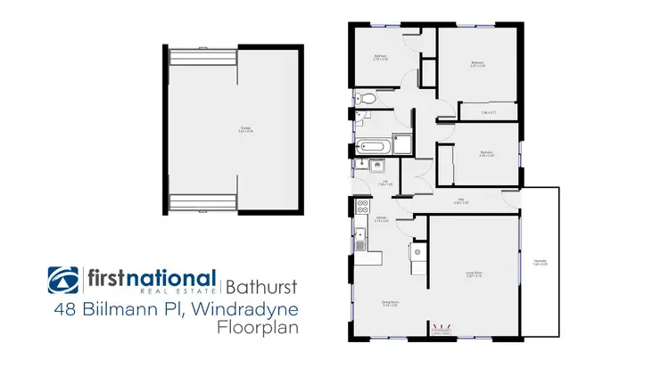 Floorplan of Homely house listing, 48 Biilmann Place, Windradyne NSW 2795