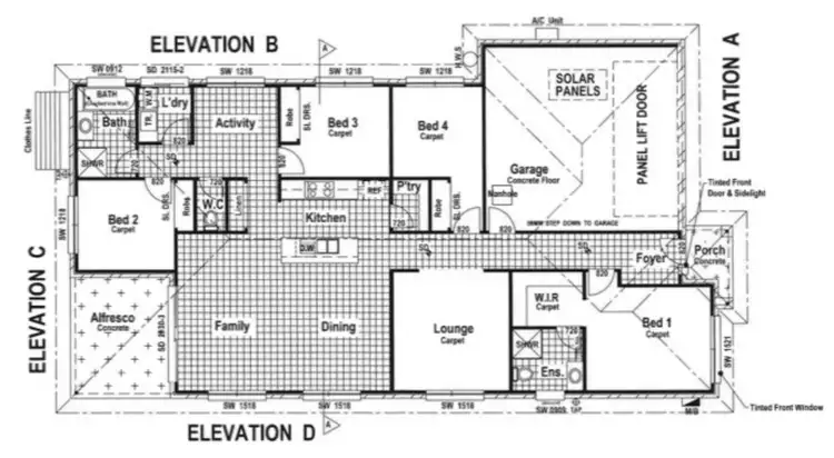 Floorplan of Homely house listing, 6 Ian Street, Mildura VIC 3500