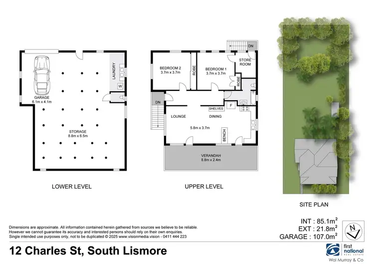 Floorplan of Homely house listing, 12 Charles Street, South Lismore NSW 2480