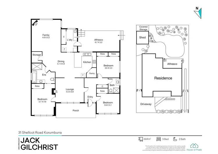 Floorplan of Homely house listing, 31 Shellcot Road, Korumburra VIC 3950