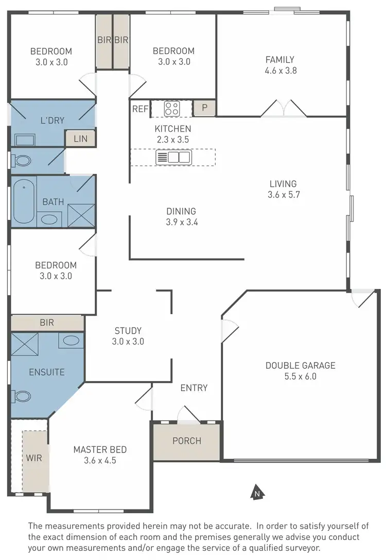 Floorplan of Homely house listing, 18 Edison Drive, Wyndham Vale VIC 3024