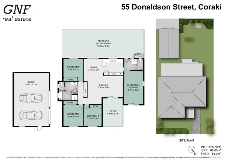 Floorplan of Homely house listing, 55 Donaldson Street, Coraki NSW 2471