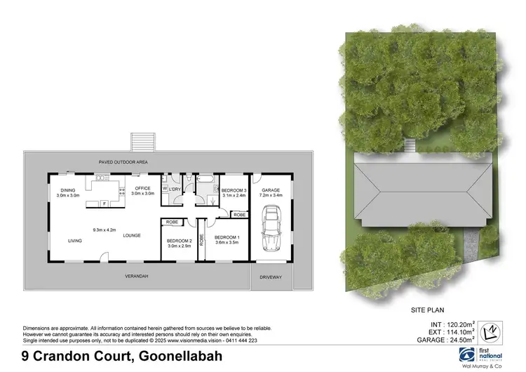 Floorplan of Homely house listing, 9 Crandon Court, Goonellabah NSW 2480