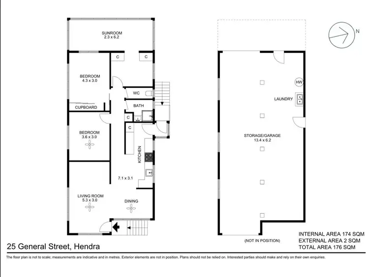 Floorplan of Homely house listing, 25 General Street, Hendra QLD 4011