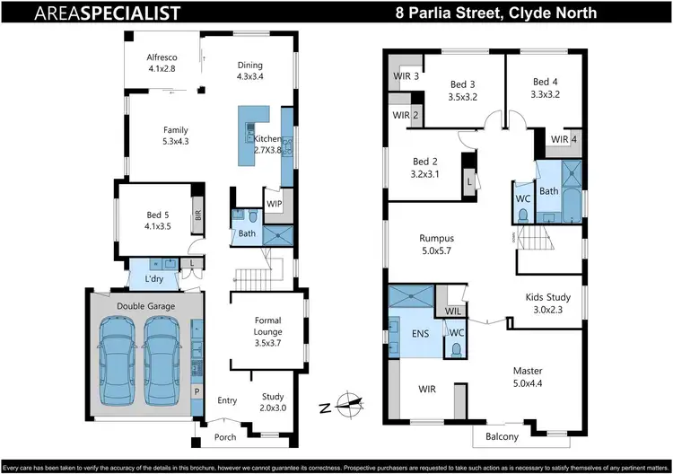 Floorplan of Homely house listing, 8 Parlia Street, Clyde North VIC 3978