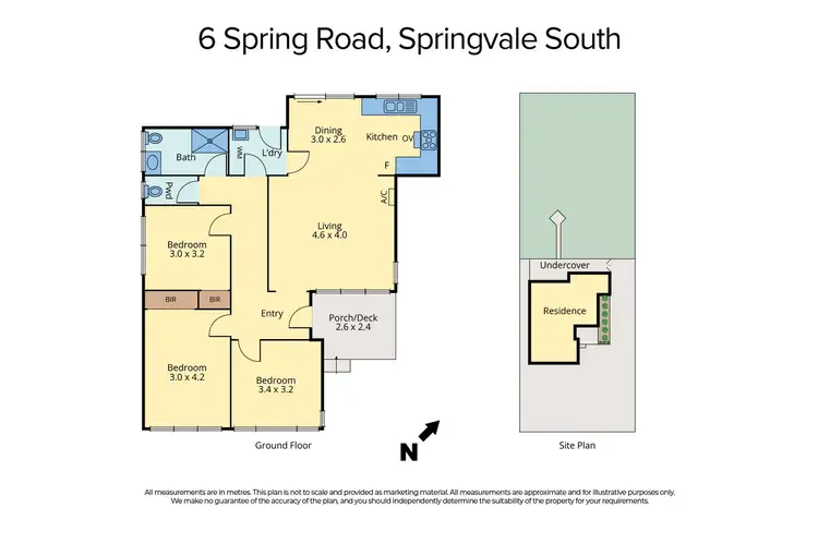 Floorplan of Homely house listing, 6 Spring Road, Springvale South VIC 3172
