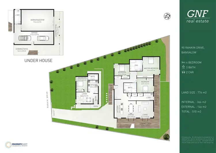 Floorplan of Homely house listing, 90 Rankin Drive, Bangalow NSW 2479