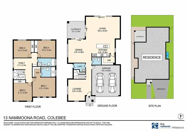 Floorplan of Homely house listing, 13 Nammonna road, Colebee NSW 2761