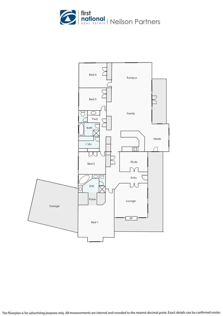 Floorplan of Homely house listing, 1 Bron-Y-Aur Close, Berwick VIC 3806