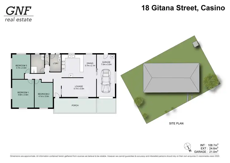 Floorplan of Homely house listing, 18 Gitana Street, Casino NSW 2470