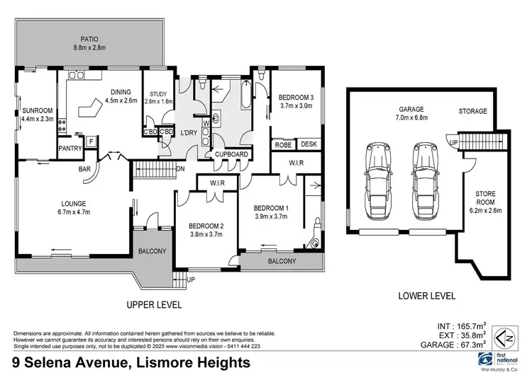 Floorplan of Homely house listing, 9 Selena Avenue, Lismore Heights NSW 2480