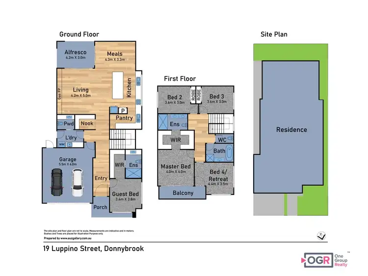 Floorplan of Homely house listing, 19 Luppino Street, Donnybrook VIC 3064