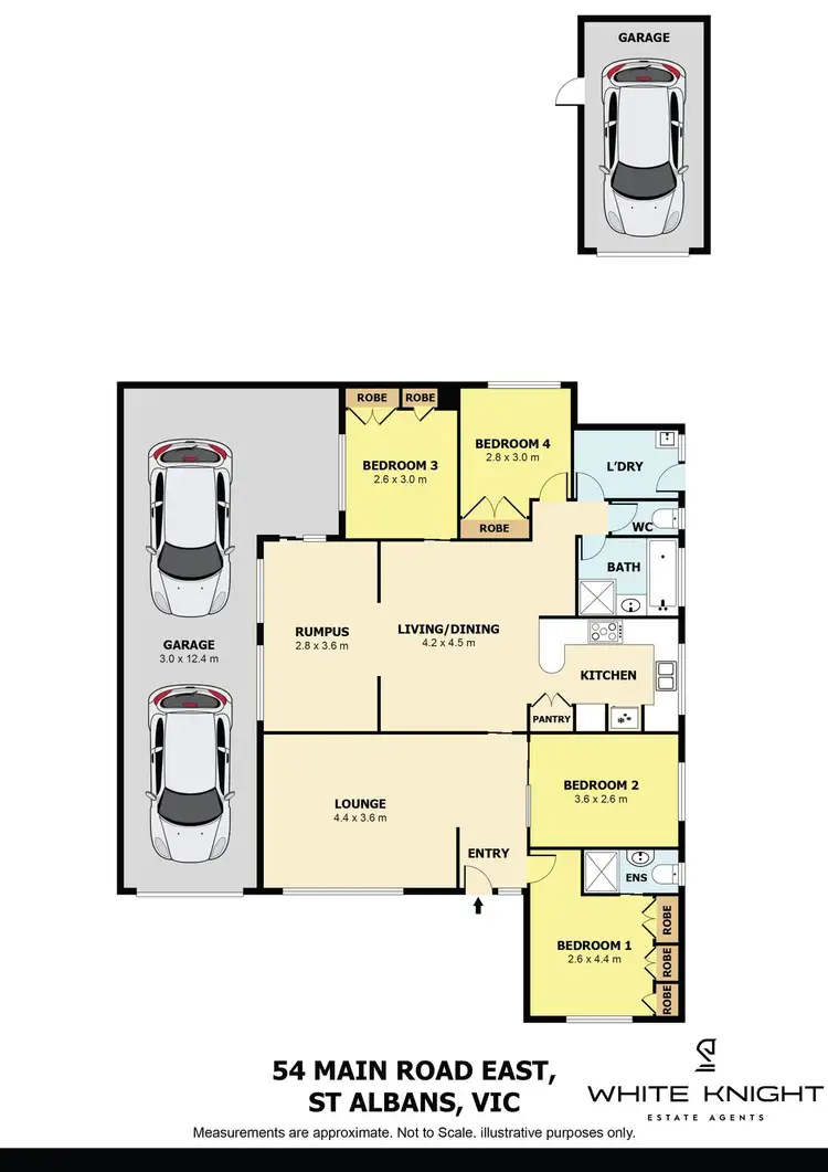 Floorplan of Homely house listing, 54 Main Road East, St Albans VIC 3021