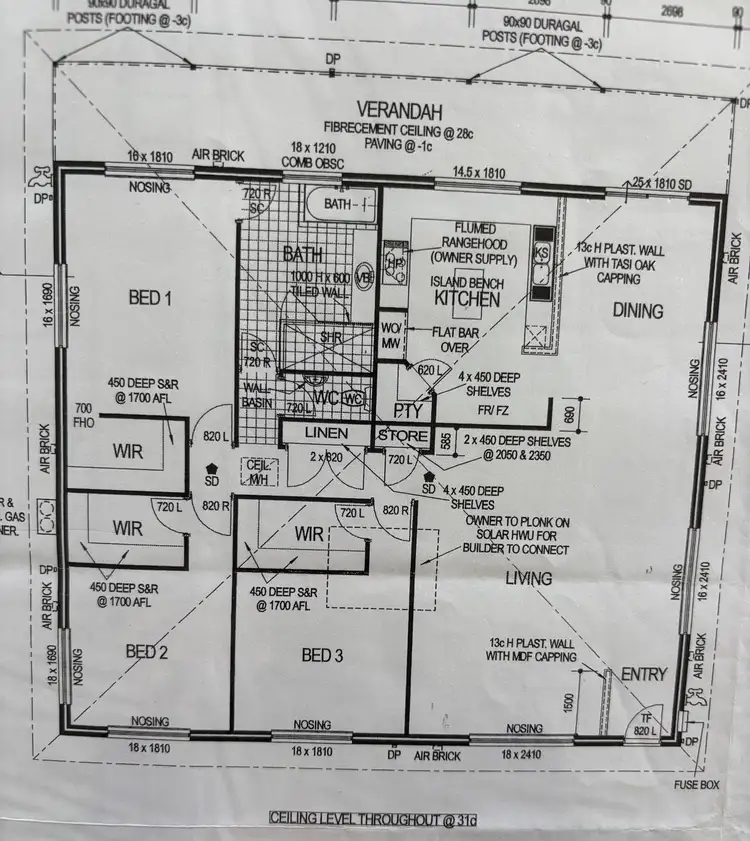 Floorplan of Homely house listing, 11 Iseppi Street, Waroona WA 6215
