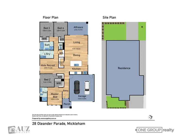 Floorplan of Homely house listing, 28 Oleander Parade, Mickleham VIC 3064