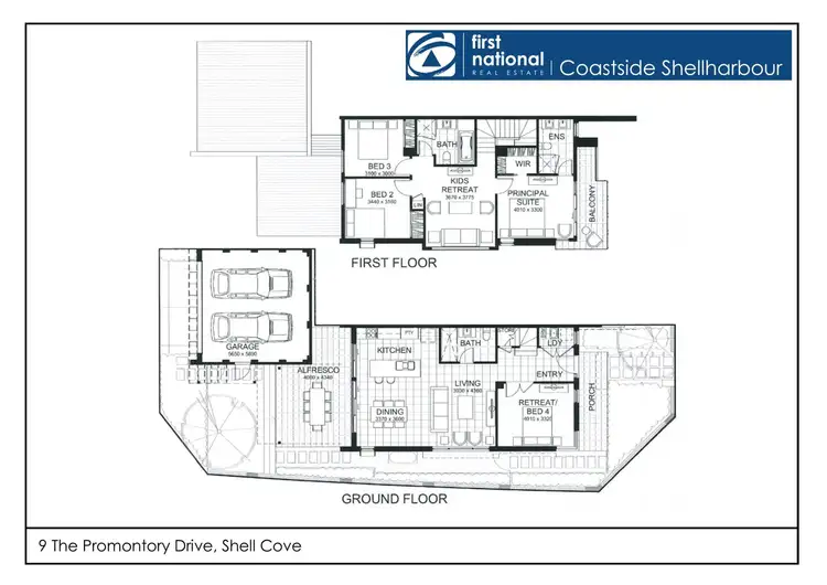 Floorplan of Homely house listing, 9 The Promontory Drive, Shell Cove NSW 2529