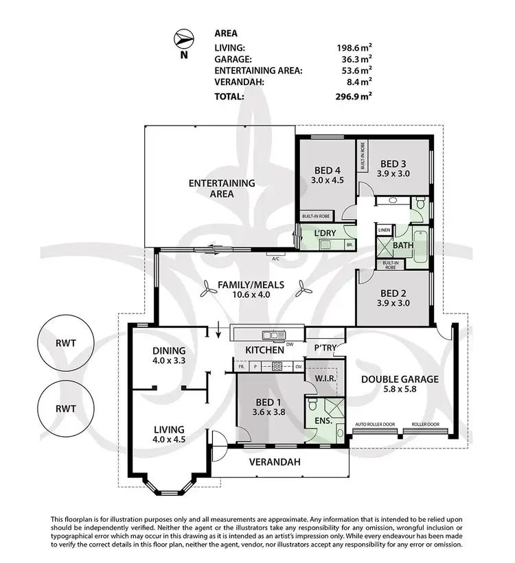 Floorplan of Homely house listing, 118 Burnbank Way, Mount Barker SA 5251