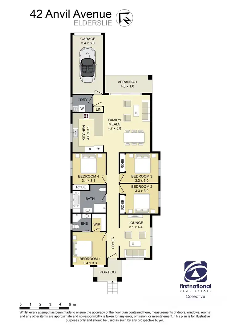 Floorplan of Homely house listing, 42 Anvil Avenue, Elderslie NSW 2570