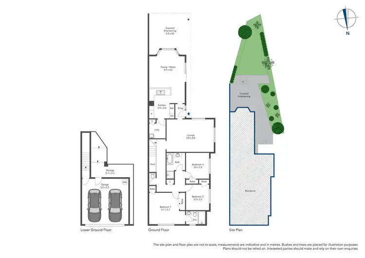 Floorplan of Homely villa listing, 1/2A Hillside Crescent, Epping NSW 2121