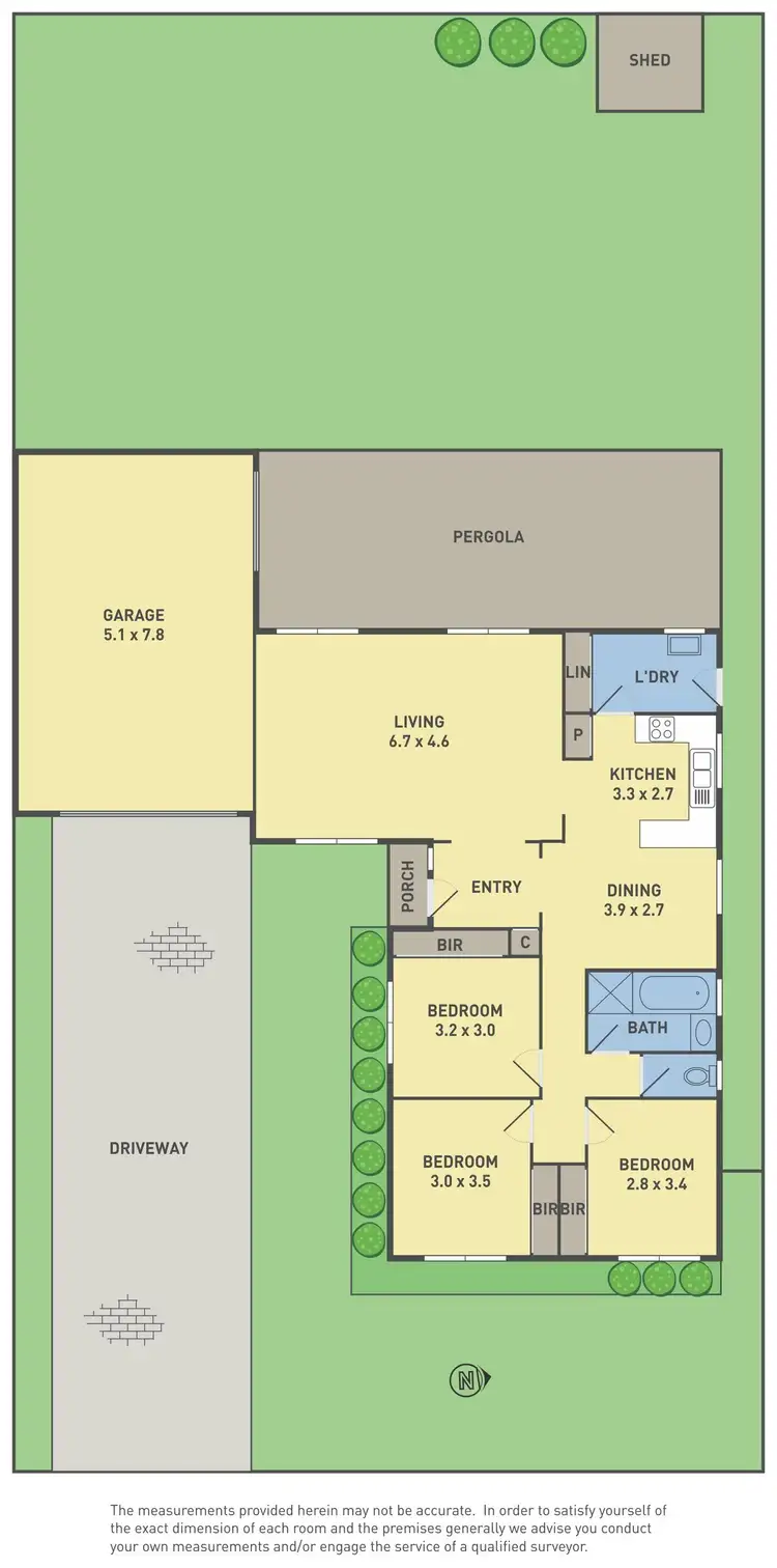 Floorplan of Homely house listing, 1 Woodland Drive, Albanvale VIC 3021