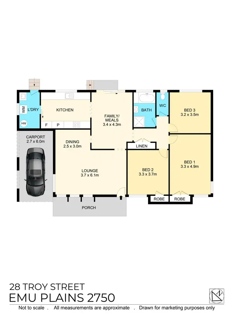 Floorplan of Homely house listing, 28 Troy Street, Emu Plains NSW 2750