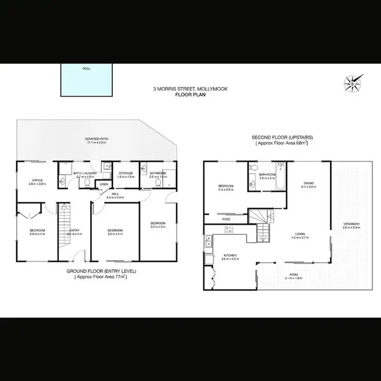 Floorplan of Homely house listing, 3 Morris Street, Ulladulla NSW 2539