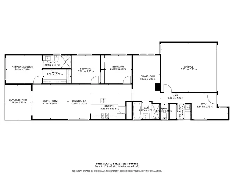 Floorplan of Homely house listing, 1/26 Vine Avenue, Horsham VIC 3400