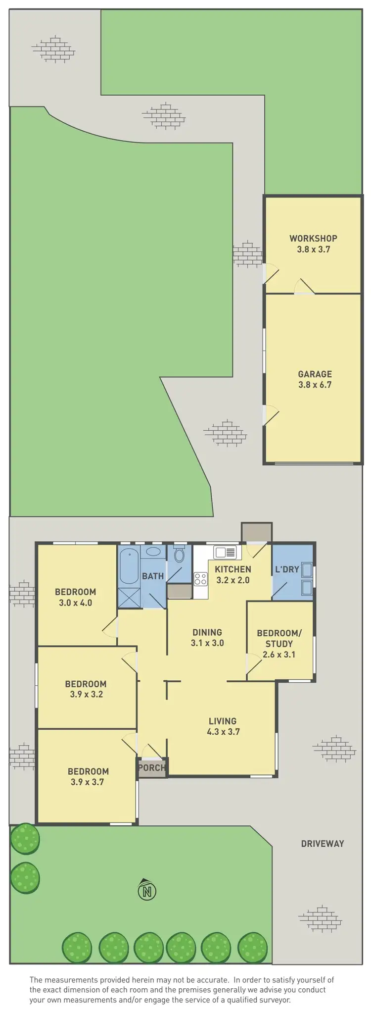 Floorplan of Homely house listing, 10 Moira Street, Sunshine VIC 3020