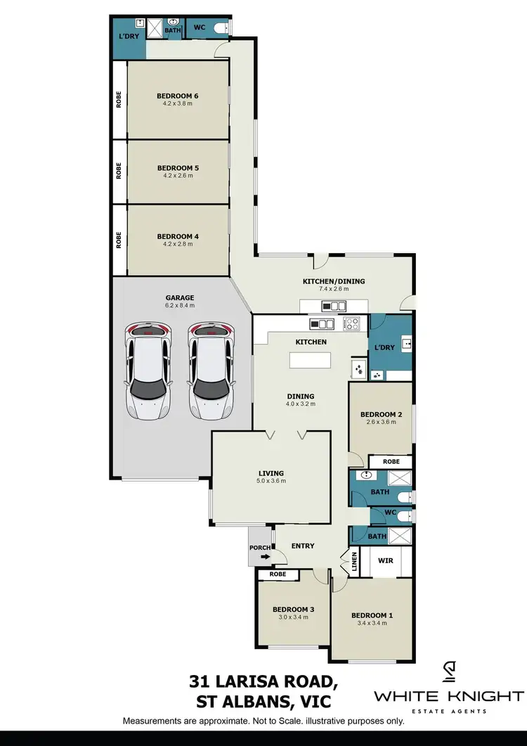 Floorplan of Homely house listing, 31 Larisa Road, St Albans VIC 3021