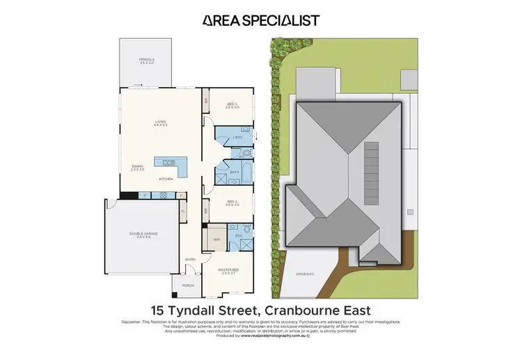 Floorplan of Homely house listing, 15 Tyndall Street, Cranbourne East VIC 3977
