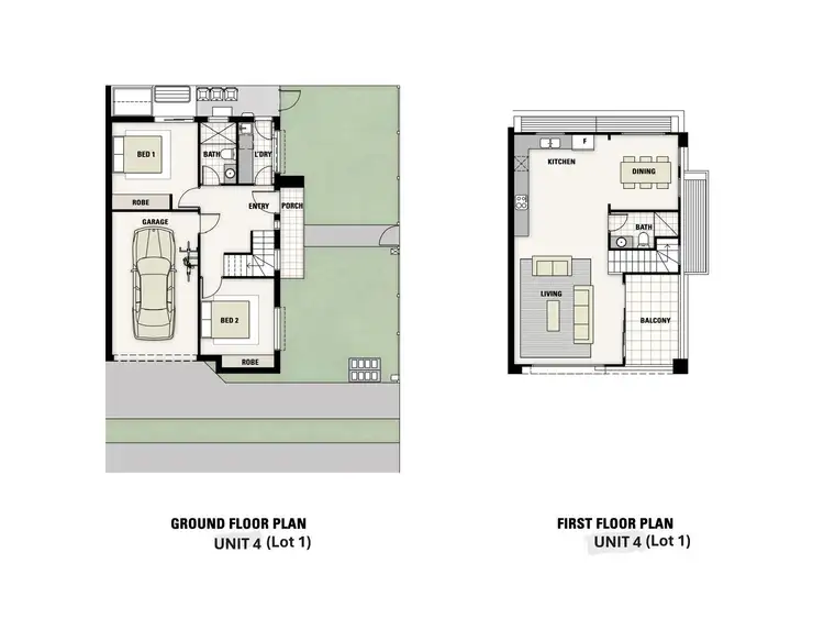 Floorplan of Homely townhouse listing, 4/106 Broadway, Reservoir VIC 3073