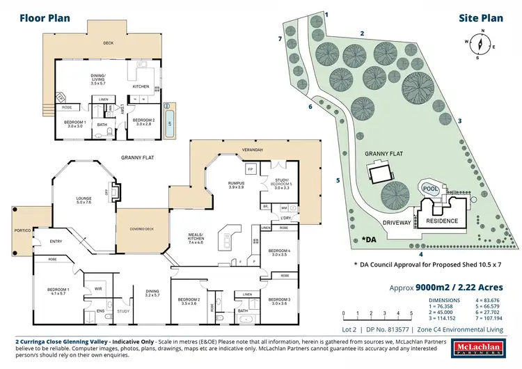 Floorplan of Homely rural property listing, 2 Curringa Close, Glenning Valley NSW 2261