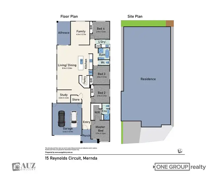 Floorplan of Homely house listing, 15 Reynolds Circuit, Mernda VIC 3754