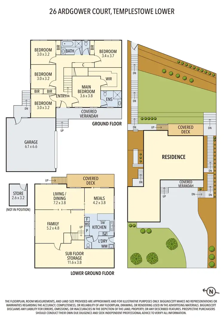 Floorplan of Homely house listing, 26 Ardgower Court, Templestowe Lower VIC 3107