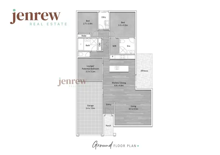 Floorplan of Homely villa listing, 59a West Mooreville Road, Park Grove TAS 7320
