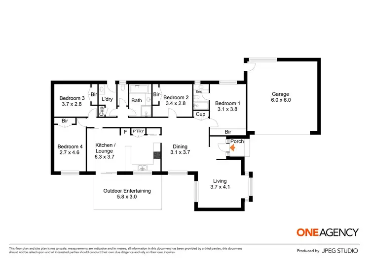 Floorplan of Homely house listing, 40 The Boulevard, Gisborne VIC 3437