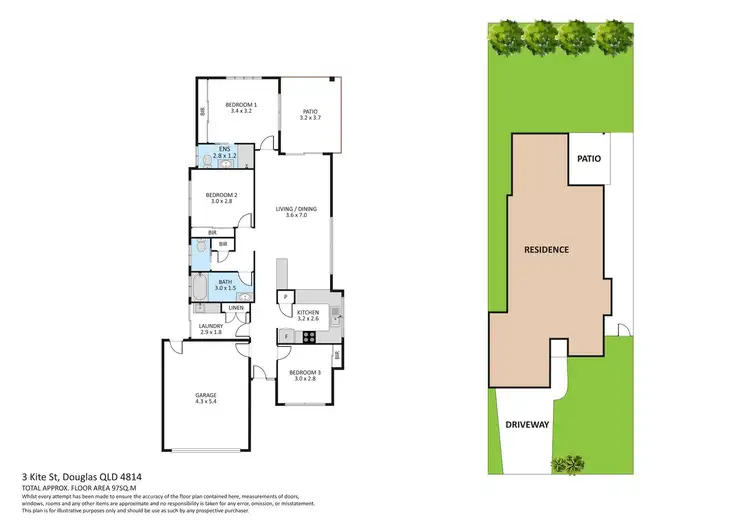 Floorplan of Homely house listing, 3 Kite Street, Douglas QLD 4814