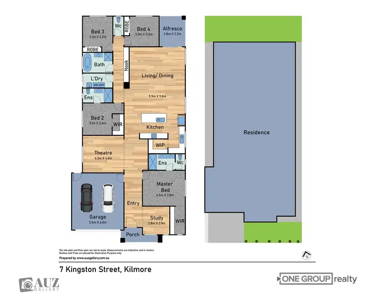 Floorplan of Homely house listing, 7 Kingston Street, Kilmore VIC 3764