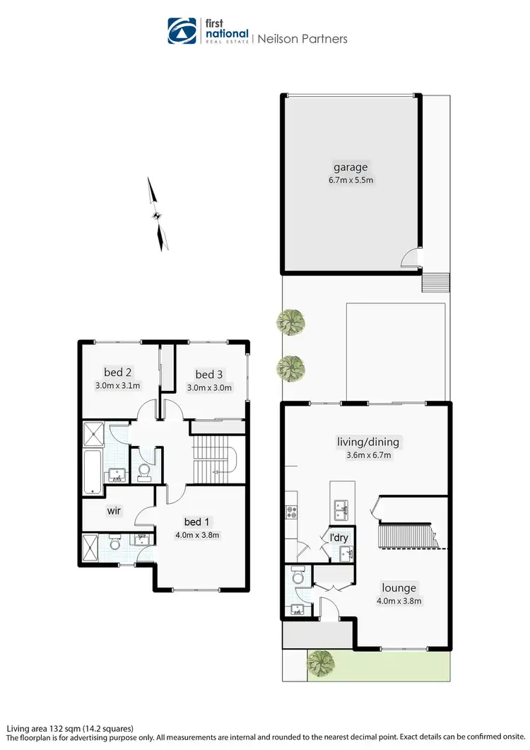 Floorplan of Homely townhouse listing, 27 Atlantic Drive, Pakenham VIC 3810